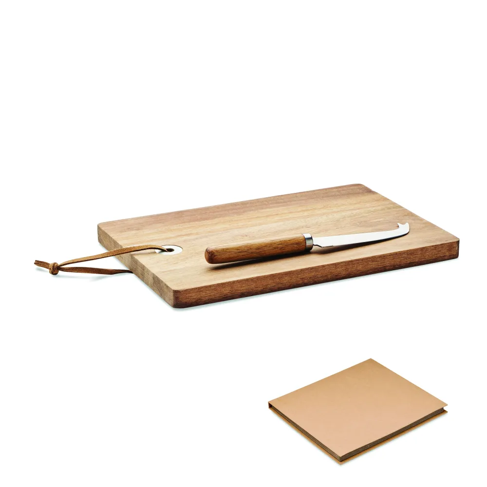 Plateau à fromage en acacia OSTUR LARGE personnalisable