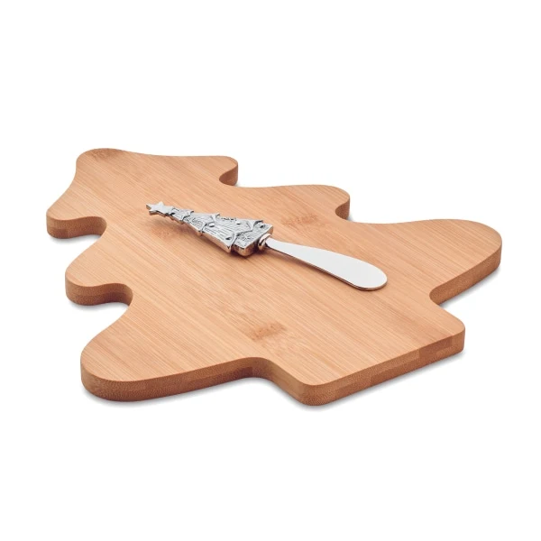 Set à fromages en bambou TREECHESSE personnalisable