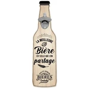Décapsuleur mural La Meilleure bière
