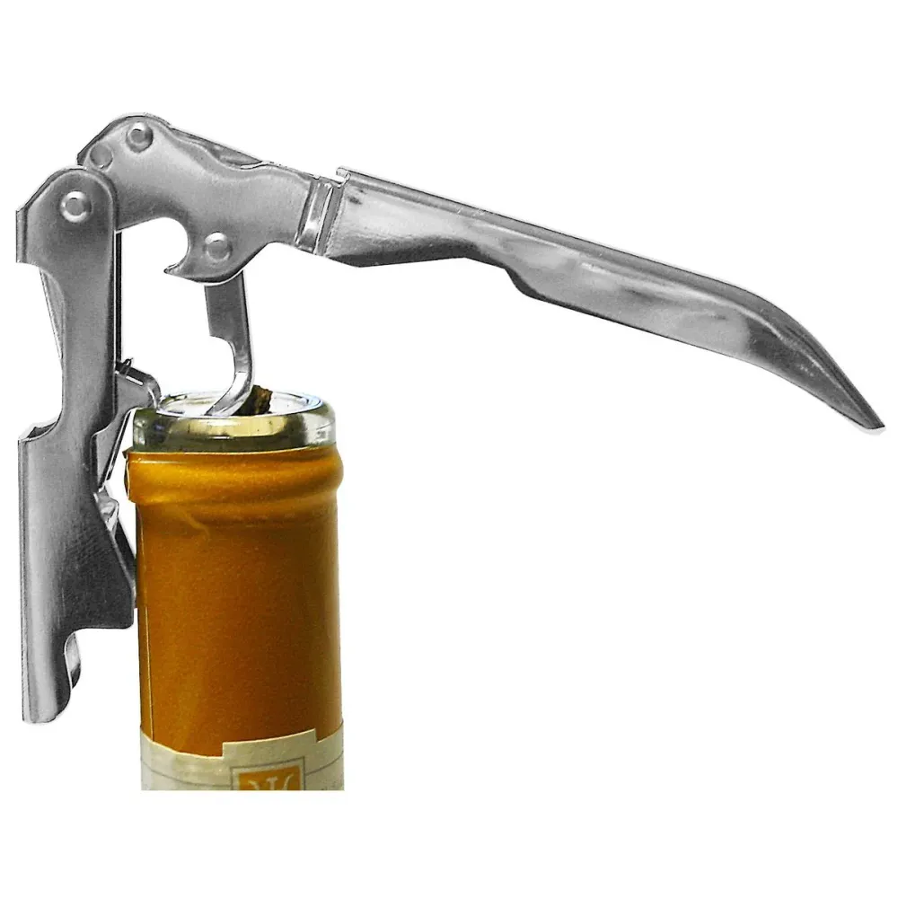 Tire-bouchon limonadier doublement levier en inox Fackelmann Bar Concept