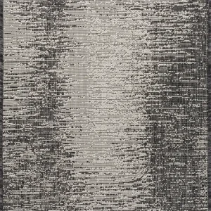 BONG Tapis d'Extérieur/Intérieur Ivoire/Gris 80x150