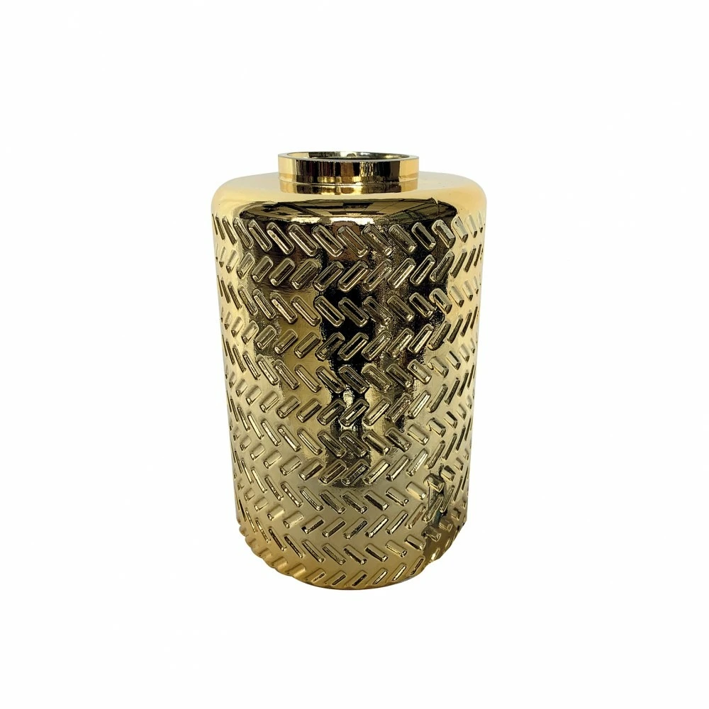 Vase dore 16 x 25 cm pour Bouchons Vis | Liège