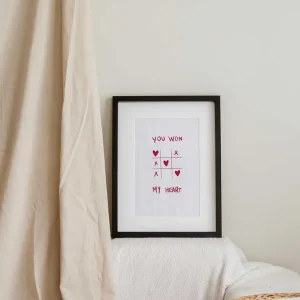 AFFICHE ST-VALENTIN - MY HEART