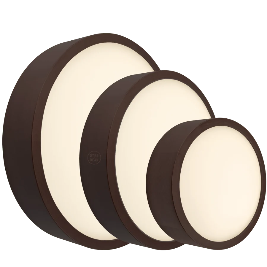 APPLIQUE DISQUE EN BOIS WENGÉ DYKE & DEAN