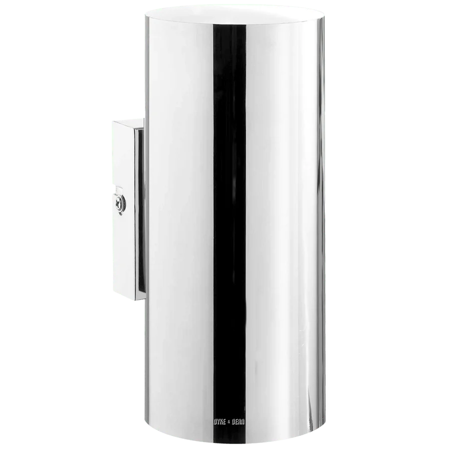SPOTS CYLINDRES MURAUX CHROME DYKE & DEAN