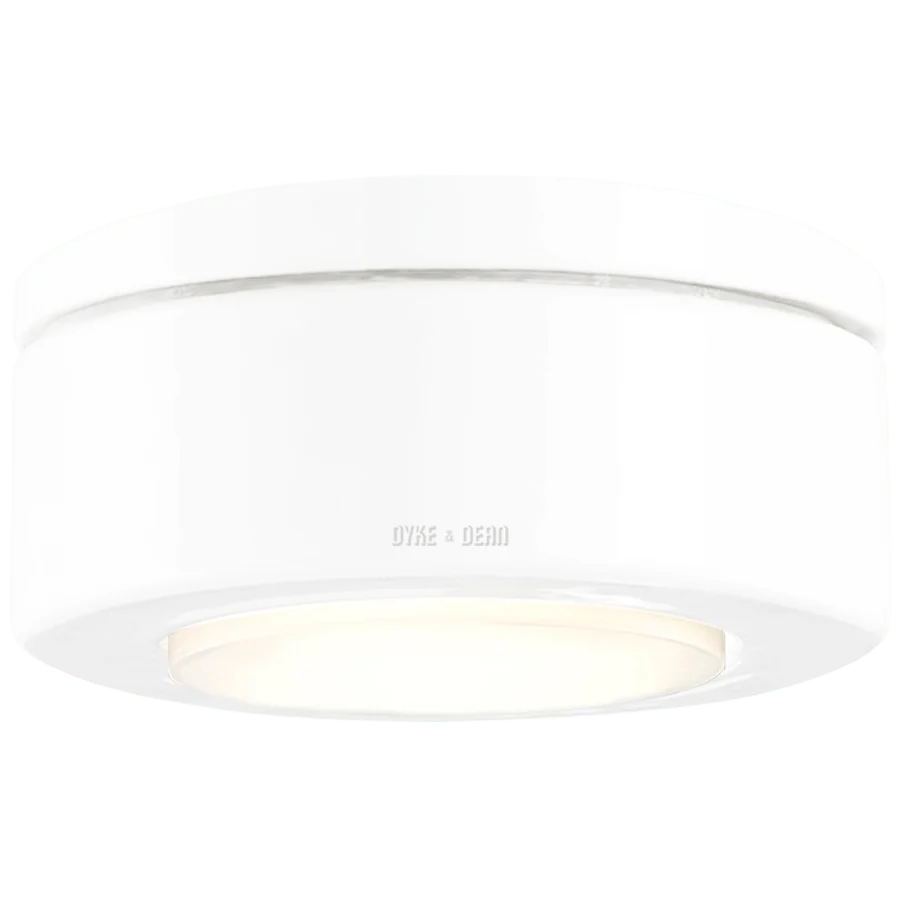 LAMPE COURTE PORCELAINE BLANCHE IP23 IFO ELECTRIC