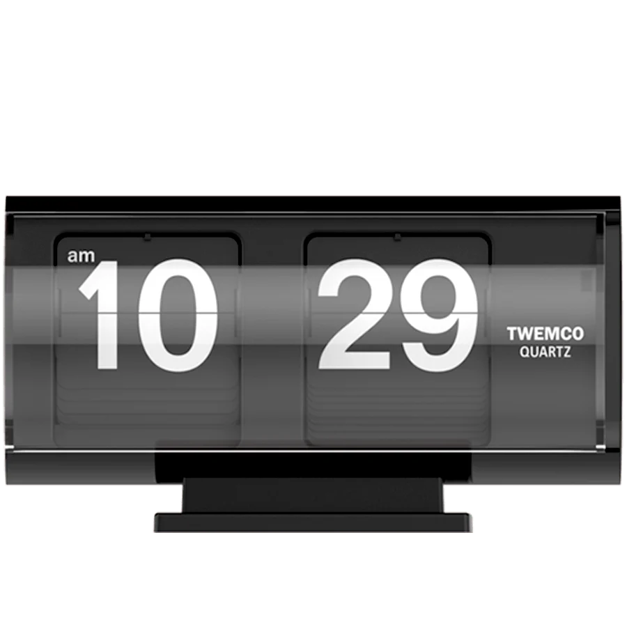 TWEMCO PETITE HORLOGE FLIP QT-30T NOIR