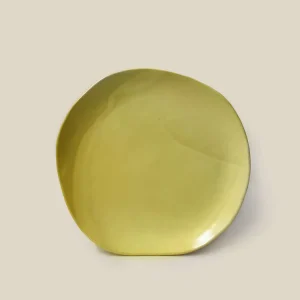 ASSIETTE JAUNE BUTTER - MEDIUM Clémentine Giaconia Ceramics