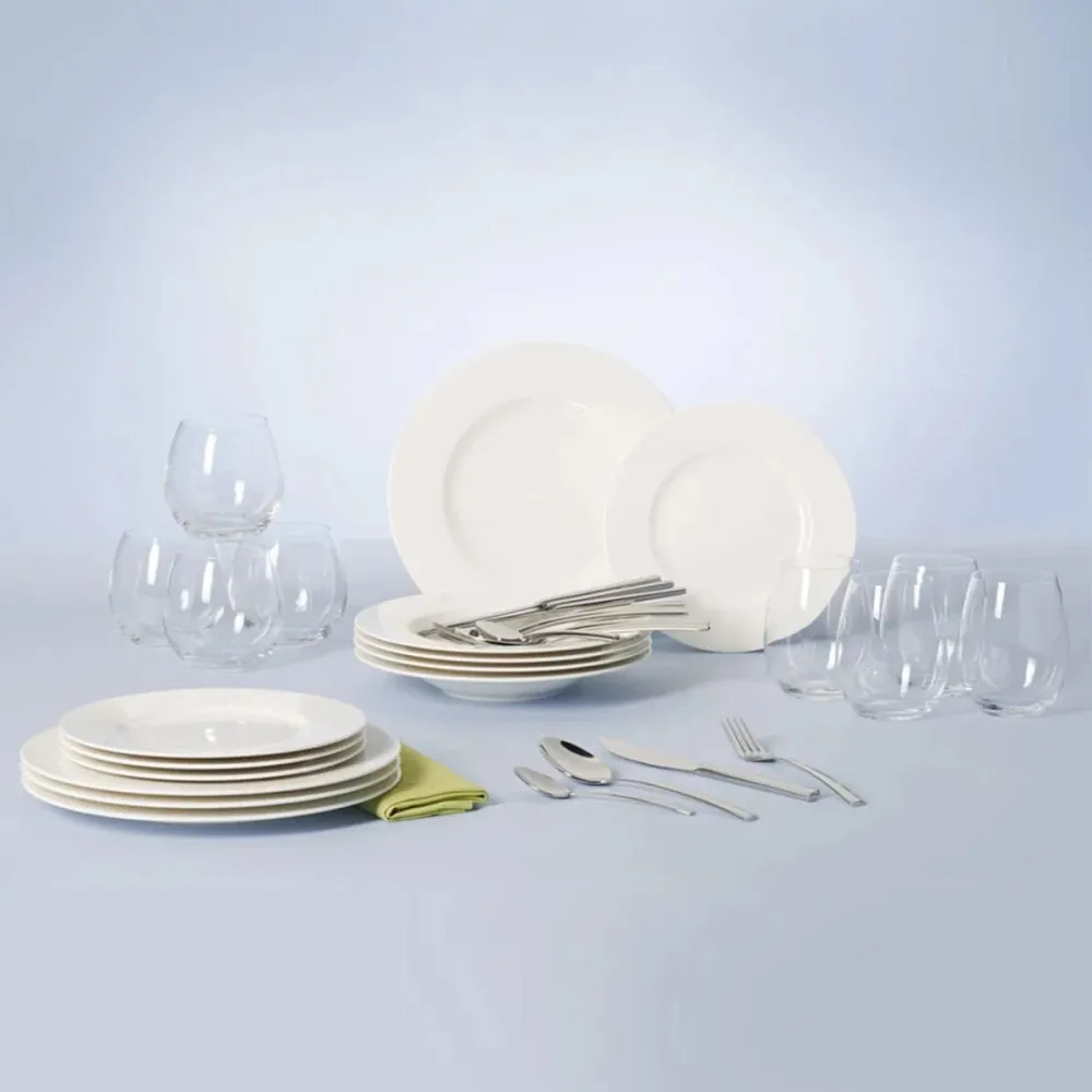Service de vaisselle 36 pièces World White Villeroy & Boch