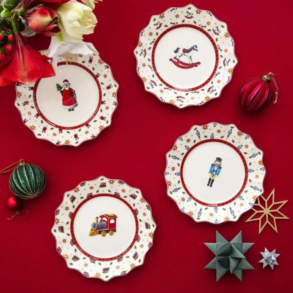 Set de 4 assiettes en porcelaine Toy's Delight Villeroy & Boch