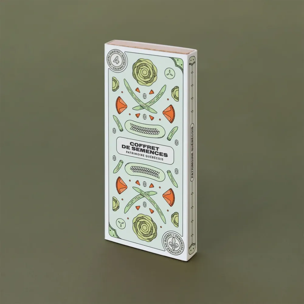 Coffret de semences - Collection Patrimoine québécois Nutritionniste Urbain