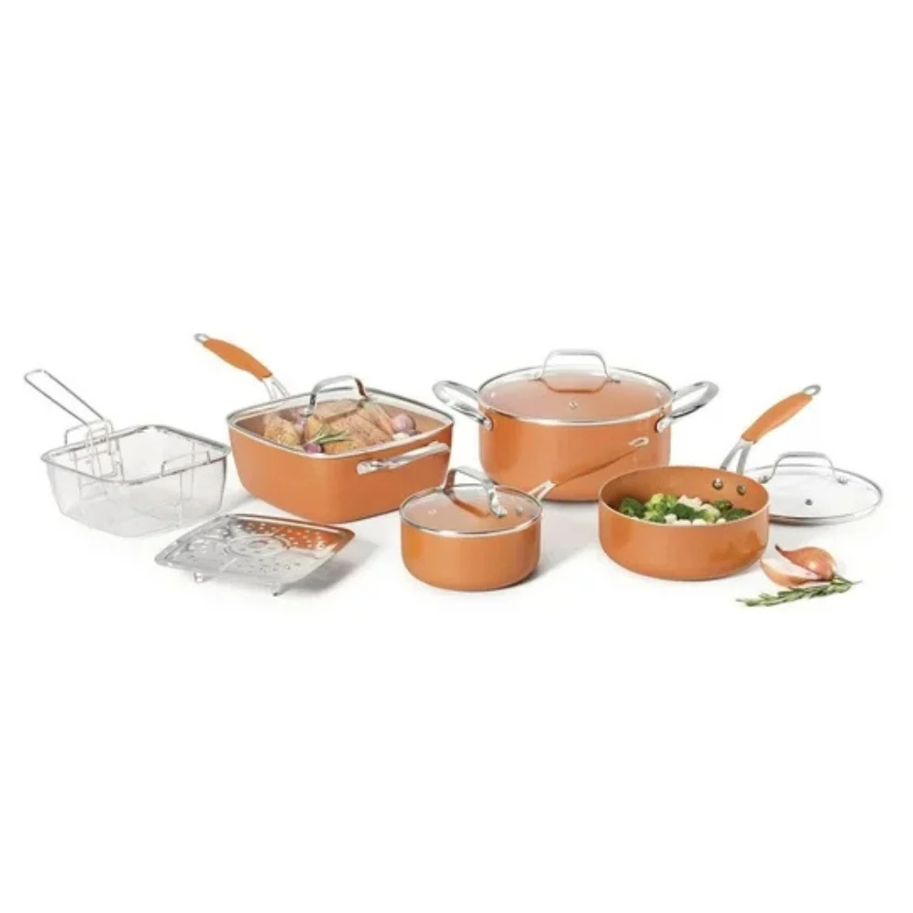 Starfrit - Ensemble de cuisine EcoCopper, 10-pièces