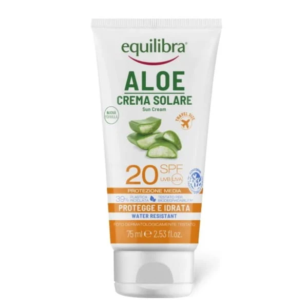 Equilibra Sunscreen Spf 20+ Uva Uvb 75