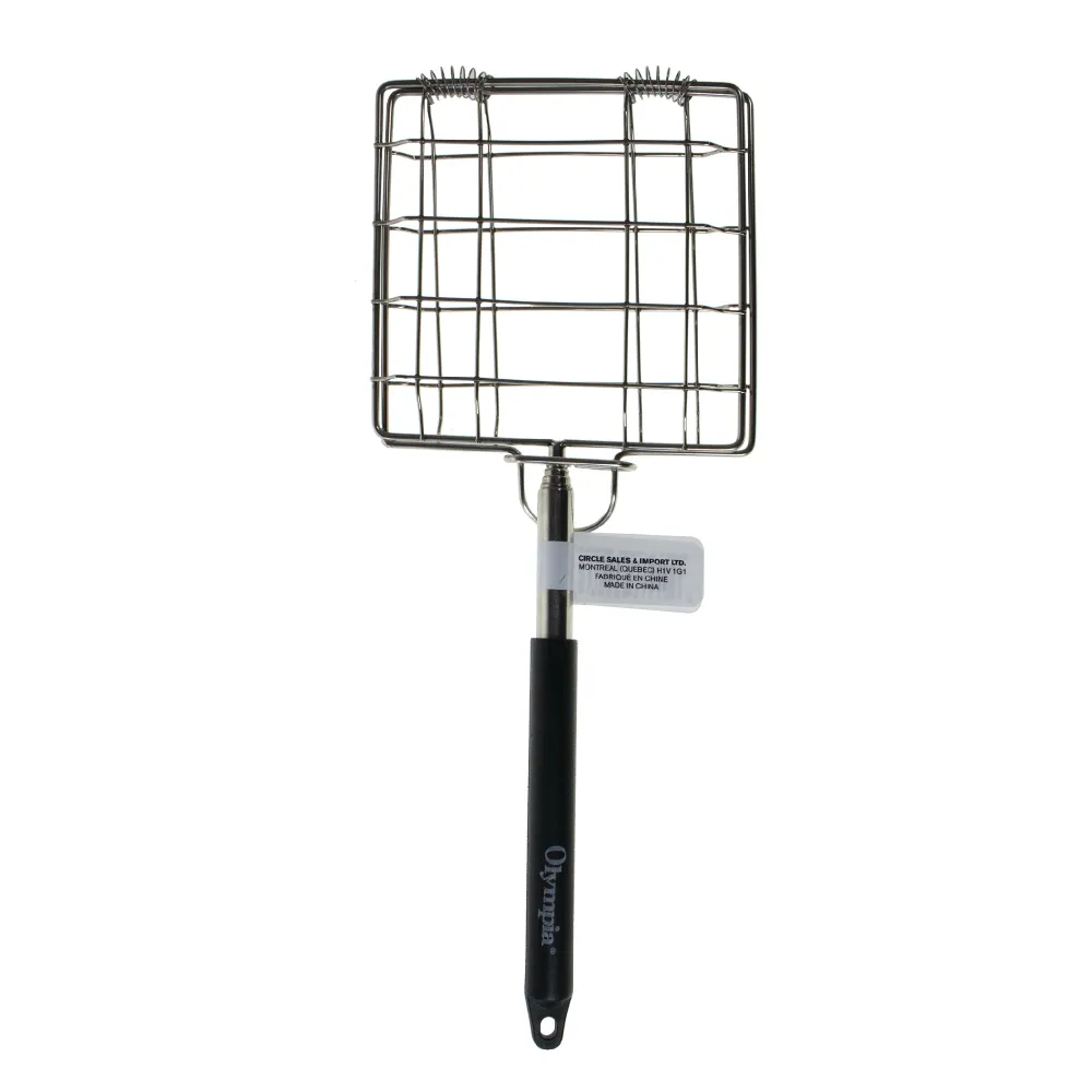 Grille-sandwich télescopique pour barbecue Giant Tiger