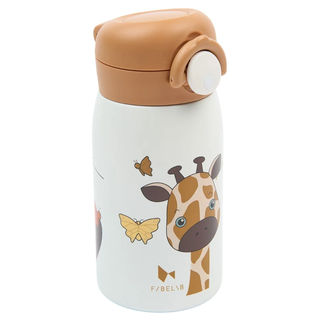 Fabelab Bouteille thermique pour enfants petite Giraf
