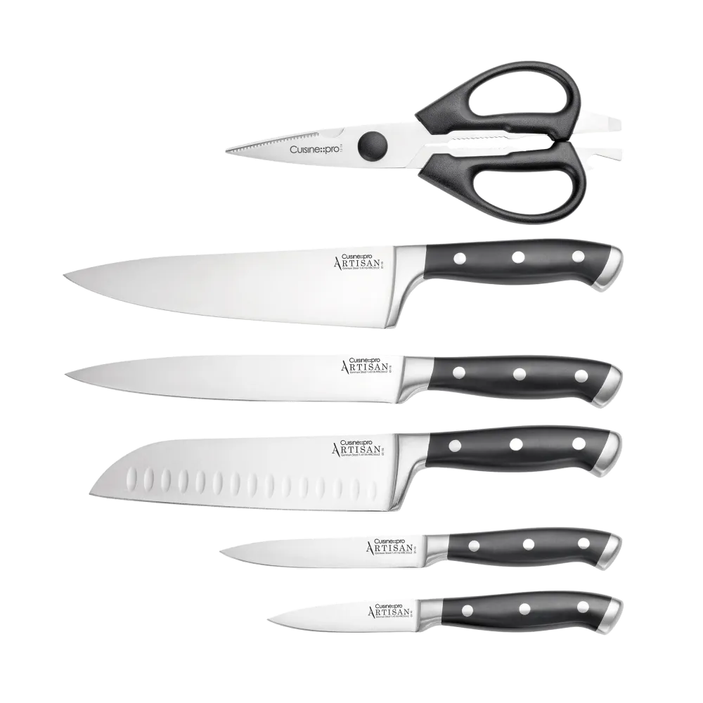 Bloc de couteaux 7 pièces Licht ARTISANCuisine::pro® ARTISAN™