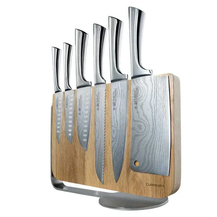 Bloc à couteaux Meiyo Damashiro® 7 pièces - Cuisine::pro®