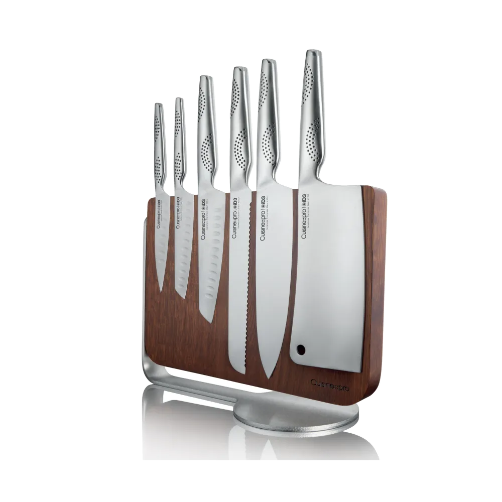 Bloc de couteaux 7 pièces Nakano iD3®Cuisine::pro®