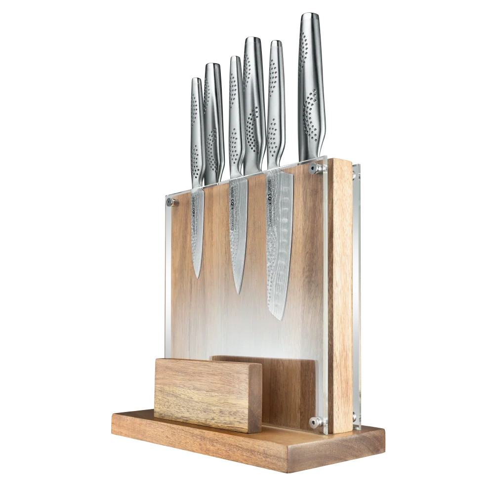 Bloc de couteaux 7 pièces Cuisine::pro® iD3® SAMURAI Sato