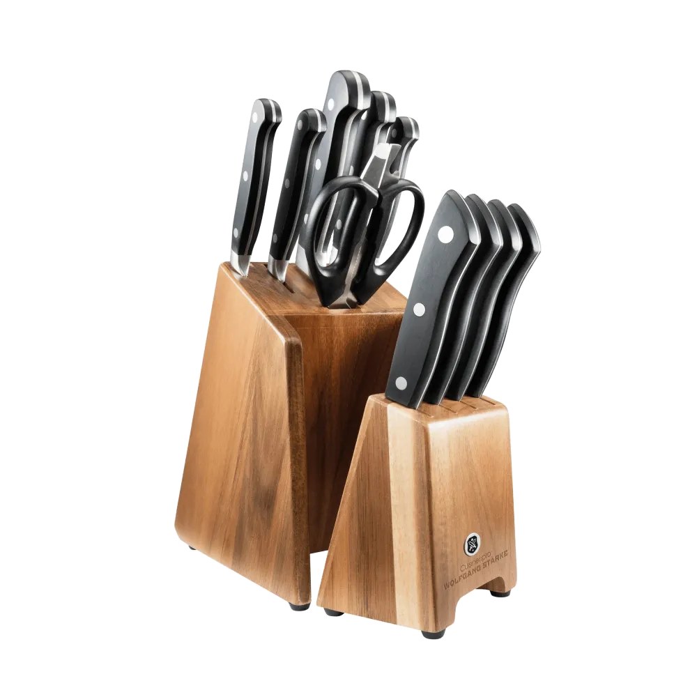 Bloc de couteaux 11 pièces Kutchin WOLFGANG STARKECuisine::pro®