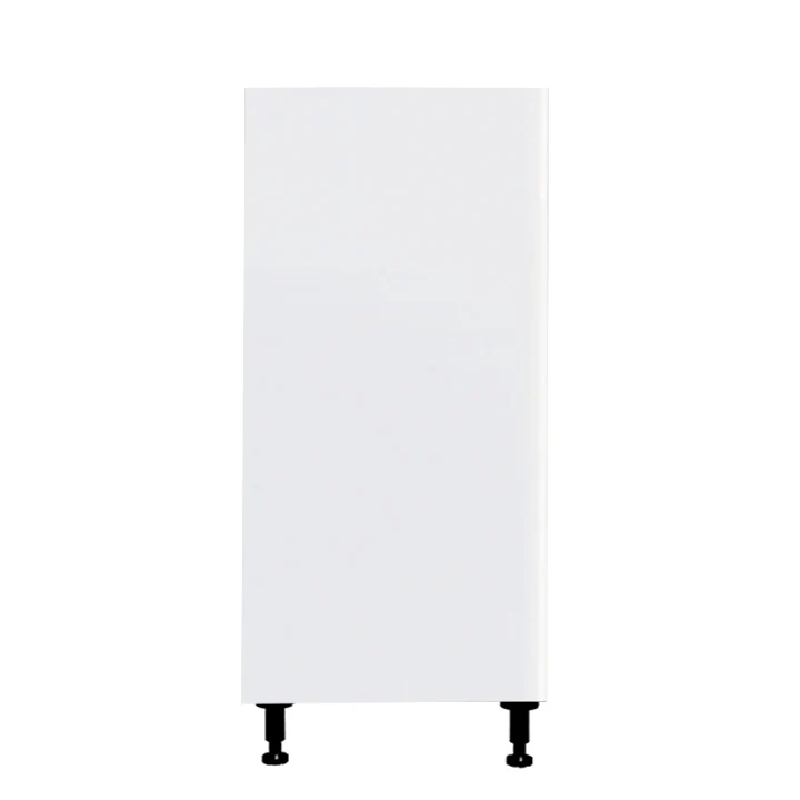 Couteau de Chef Certifié Armoire de cuisine blanc brillant à 1 porte 21 L x 34 3/4 H x 24 po