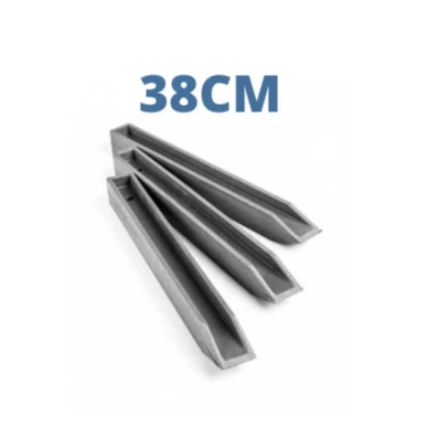 Piquet Ecopic Gris - 38CM x 4CM x 4CM - Piquet pour bordure Ecolat ECOO