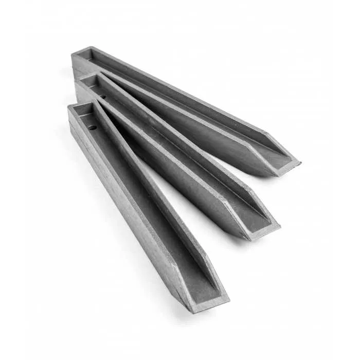 Piquet Ecopic Gris - 58CM x 4CM x 4CM - pour bordure Ecolat ECOO