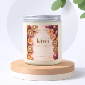 Bougie de soja 8 oz - kiwi passionfruit Bougie d'Ève