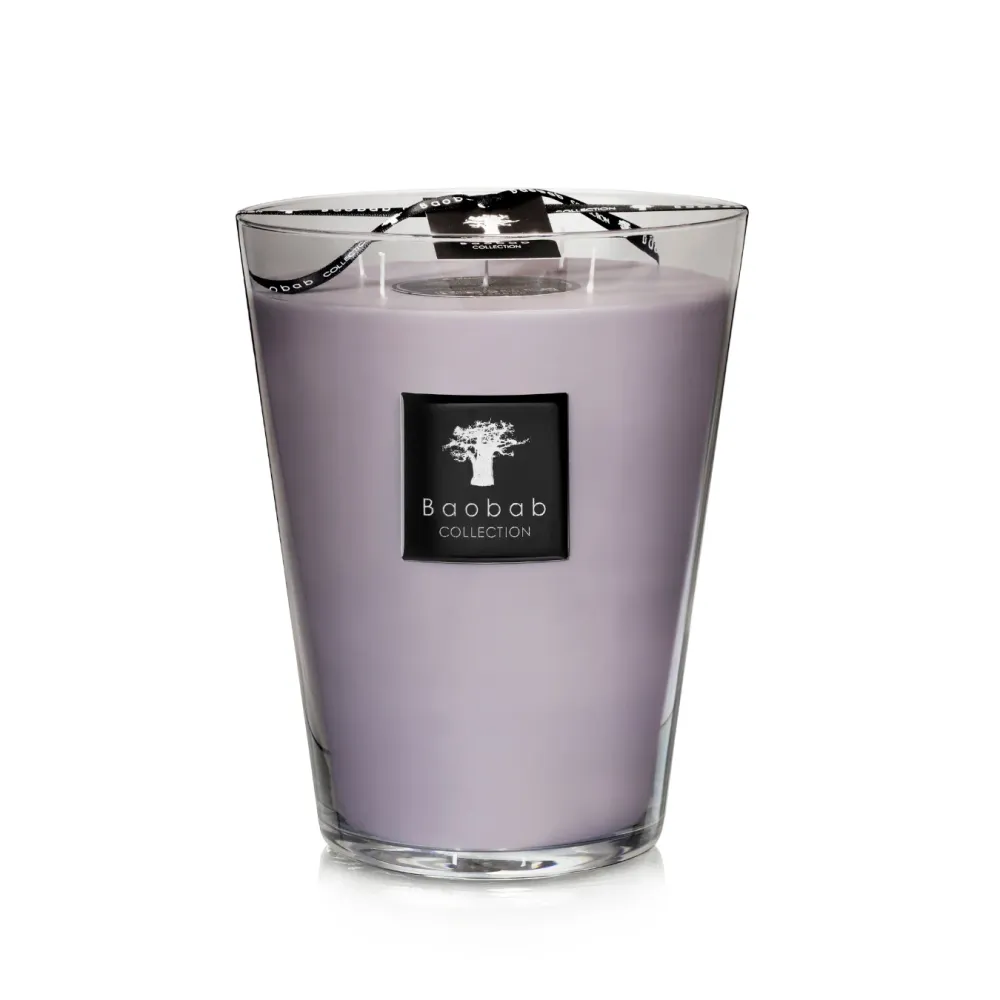 Baobab Collection All Seasons White Rhino Max 24 Bougie parfumée 400 heures de combustion