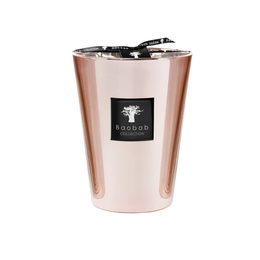 Baobab Collection Les Exclusifs Roseum Max 24 Bougie Parfumée 400 Heures de Combustion