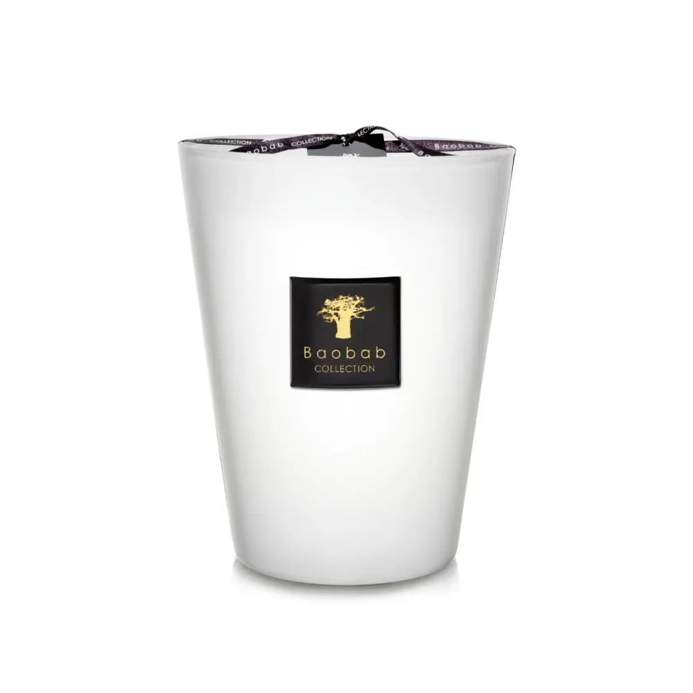 Baobab Collection Les Prestigieuses Pierre de Lune Max 24 Bougie Parfumée 400 heures de combustion