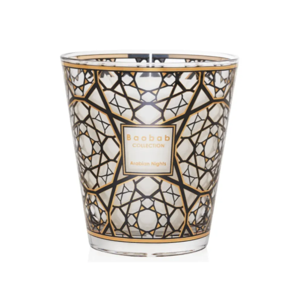 Baobab Collection Mille et Une Nuits Max 16 Bougie Parfumée 150 Heures de Combustion