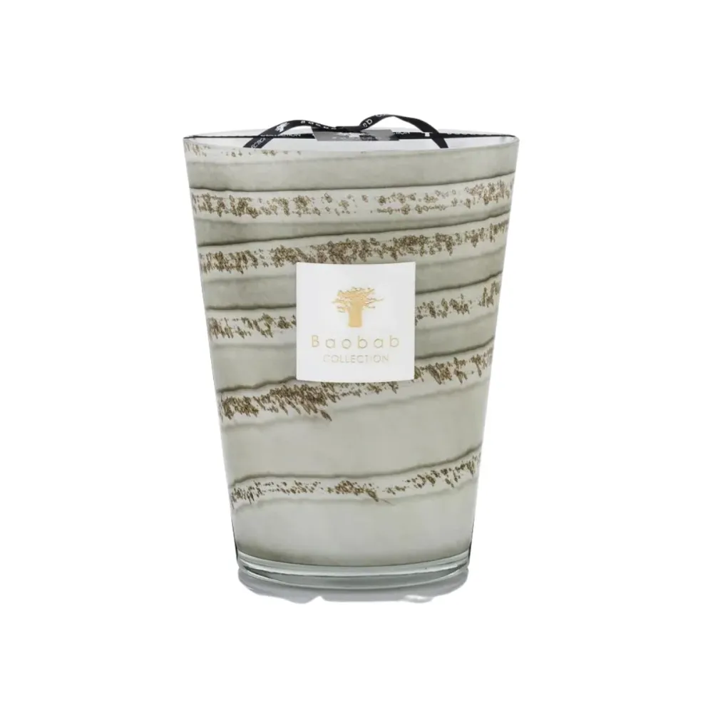 Baobab Collection Sable Atacama Max 24 Bougie Parfumée 400 Heures de Combustion