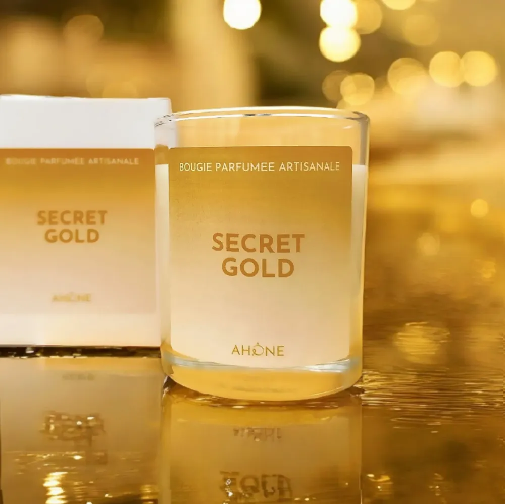 AHONE - Bougie parfumée 'Secret gold' AHONE Créations parfumées