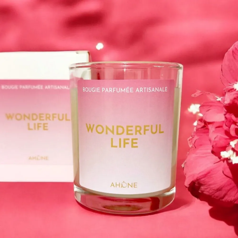 AHONE - Bougie parfumée 'Wonderful life' AHONE Créations parfumées