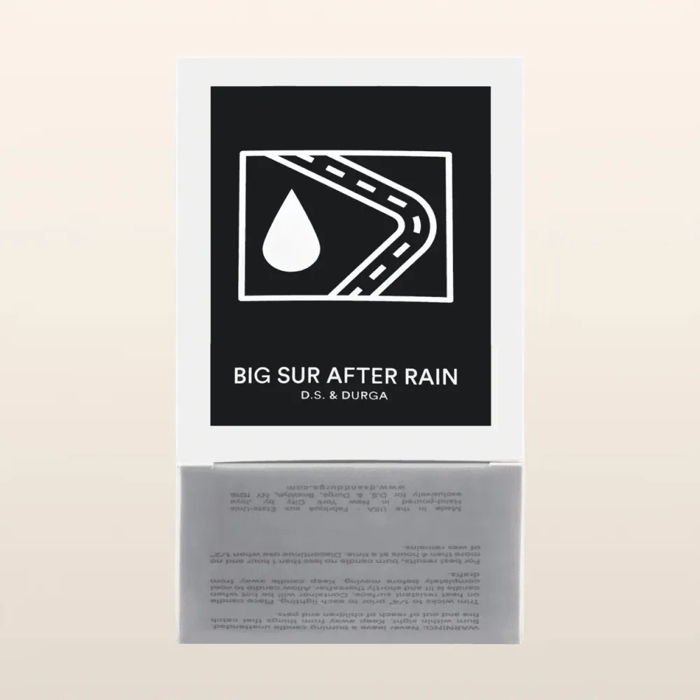 BIG SUR APRÈS LA PLUIE BOUGIE