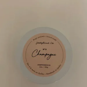 Mini Bougie Champagne Joséphine Co