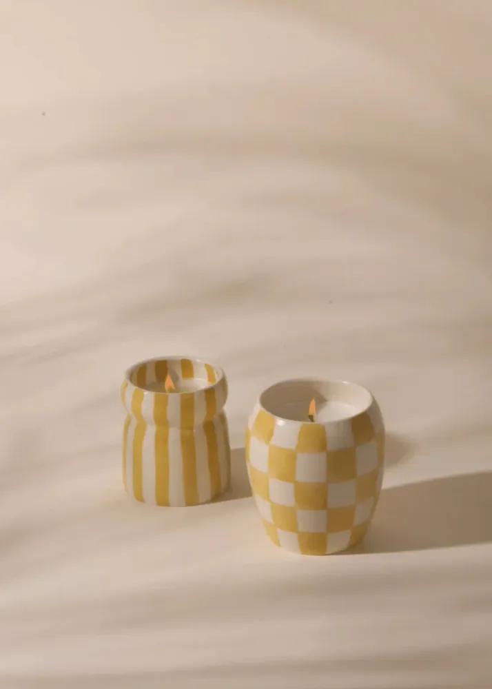 Bougie Cabana Paddywax Ocre Gold Coast