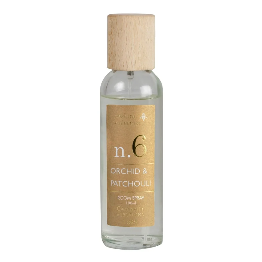 Spray parfum d'ambiance Orchidée & Patchouli Numbers 6 Cerabella rectoversodecoration