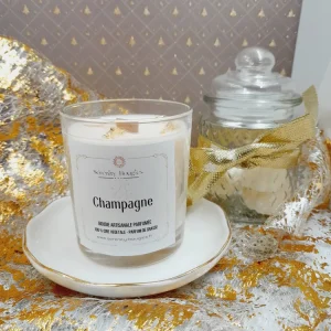Bougie Champagne 150g - Edition spécial noel Sérénity Bougies