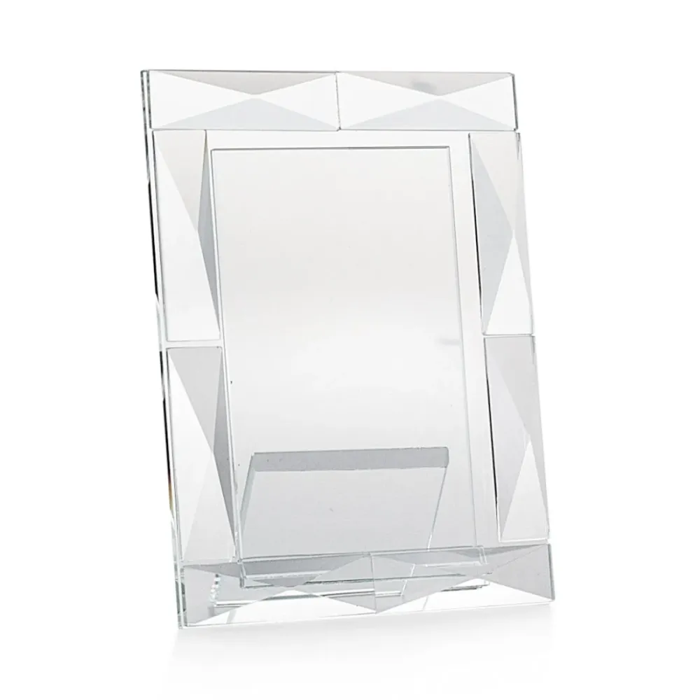 EMO' ITALIA Cadre photo rectangulaire ICE en cristal 18x6x23 cm Emò Italia