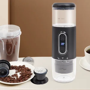 Cafetière Portable Noire
