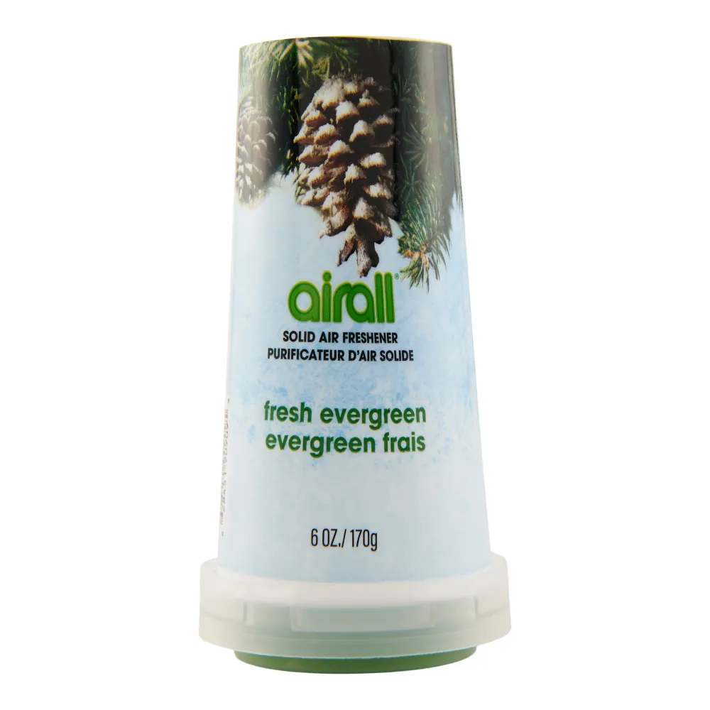Assainisseur d'air solide au parfum de conifère frais Airall, 6 oz