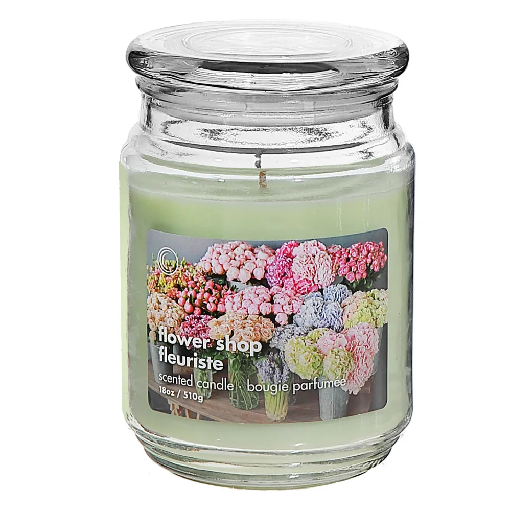 Bougie en pot - fleuriste, 18 oz Giant Tiger