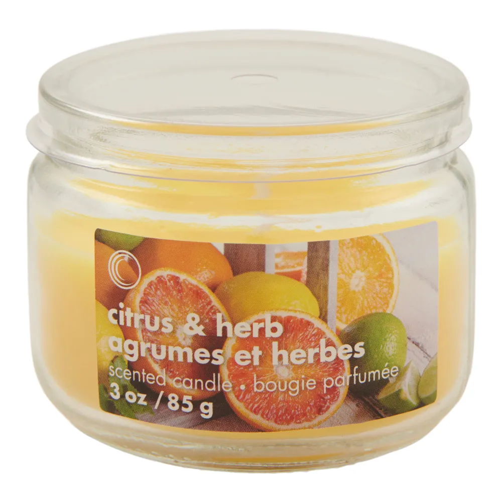 Chandelle en pot, agrume et fines herbes, 3 po Giant Tiger
