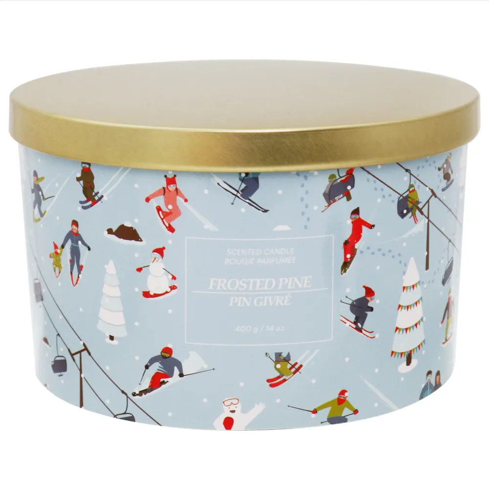 Bougie à 3 mèches en pot HomeStyles, 14 oz