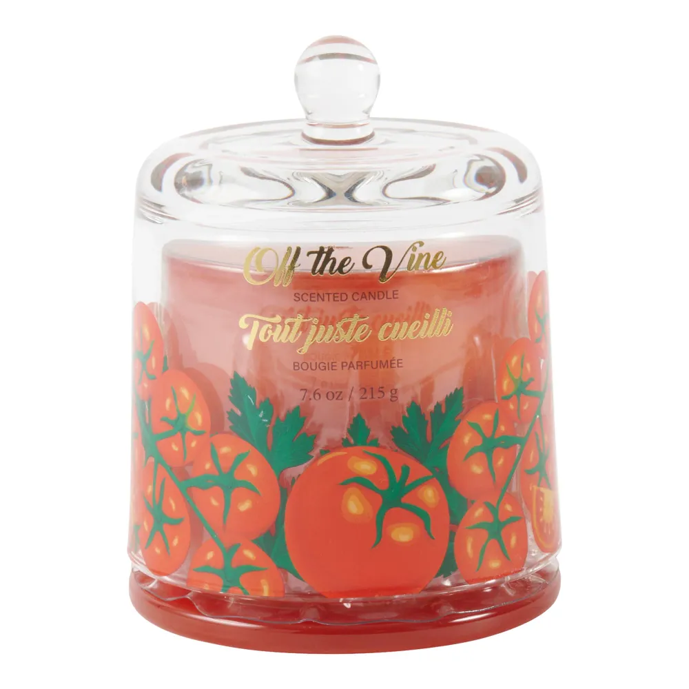 Bougie en pot avec cloche HomeStyles, 7,6 oz