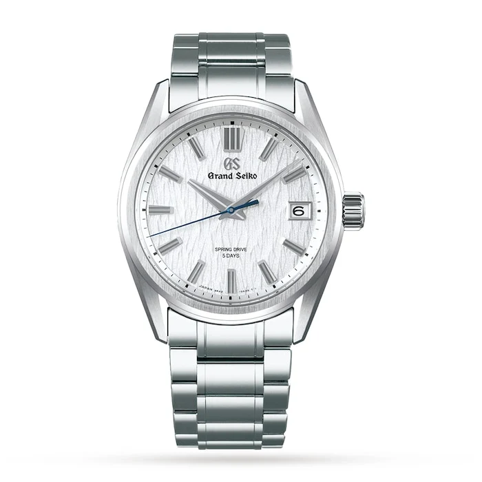 Grand Seiko Evolution 9 'White Birch' Spring Drive 40mm Mens Watch Japanese Automatic Sapphire Crystal Stainless Steel Cas...