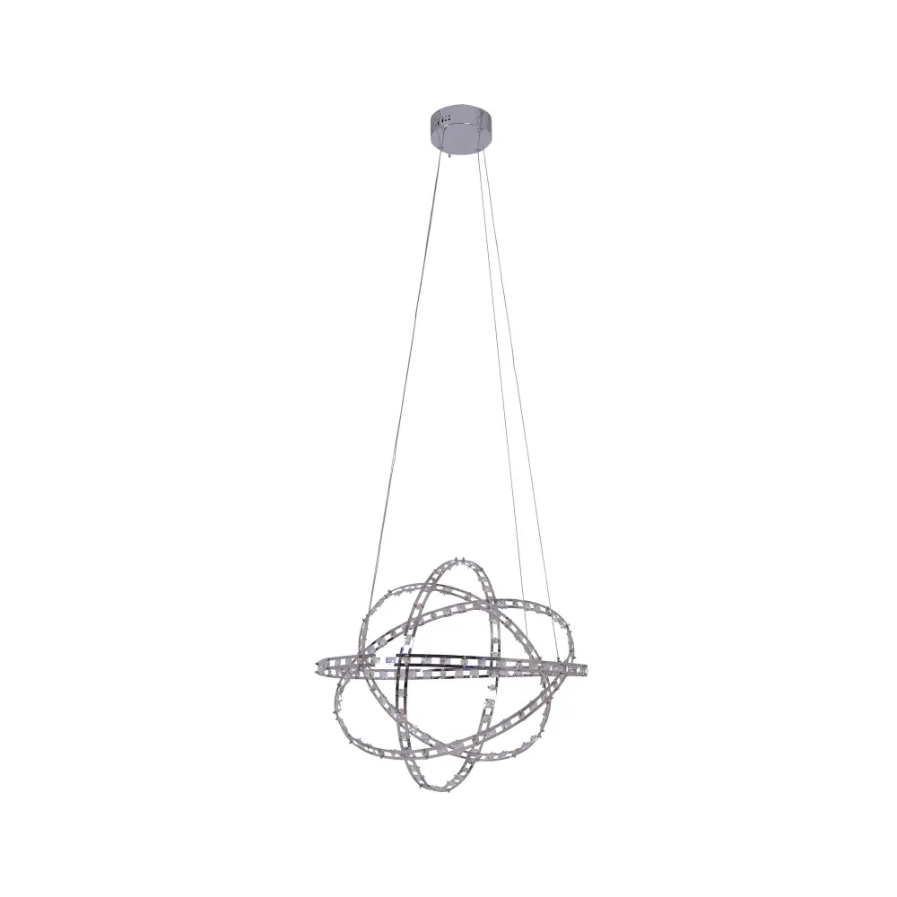 Suspension LED Näve Cosmos d: 60 cm chromée Naeve