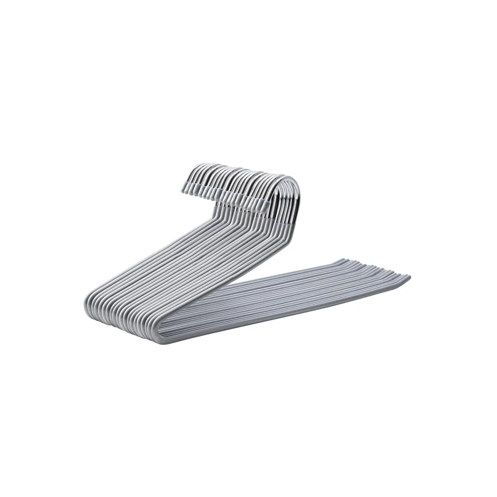20 Cintres à ouverture gris SONGMICS
